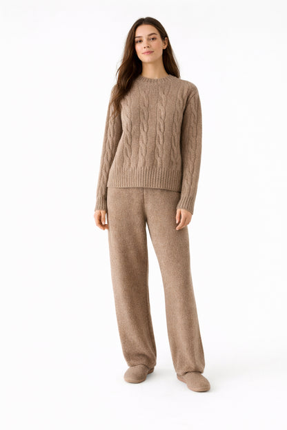 Luxury lounge wear - Beige set